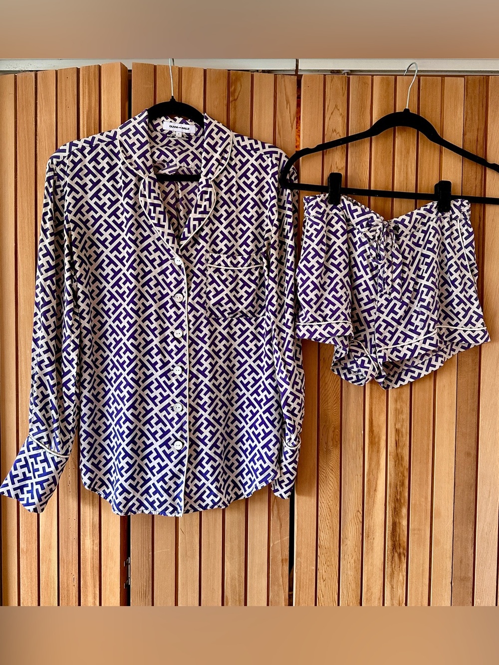 Olivia von Halle pajamas size 1